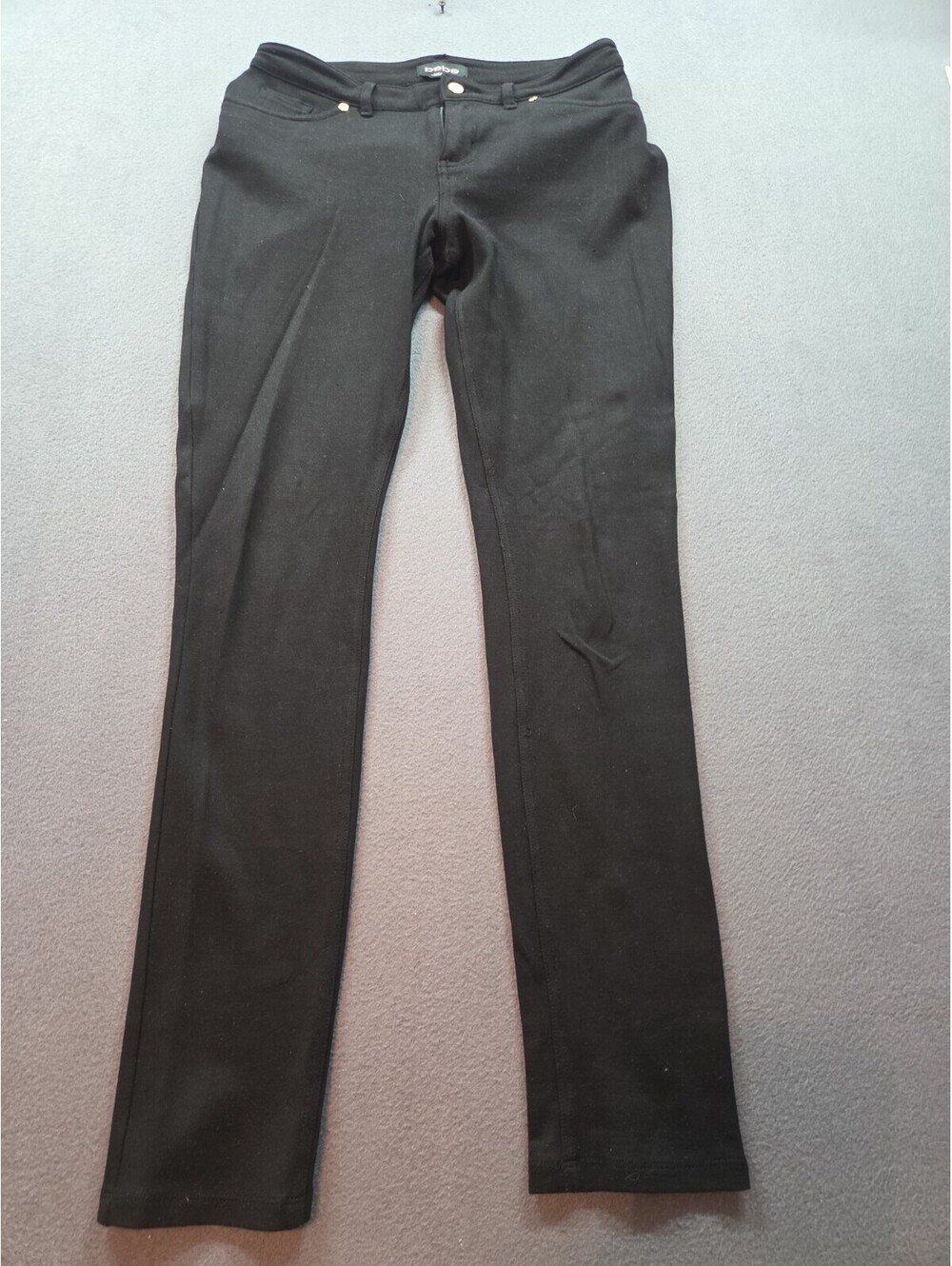 women's black pants by Bebe size S/P